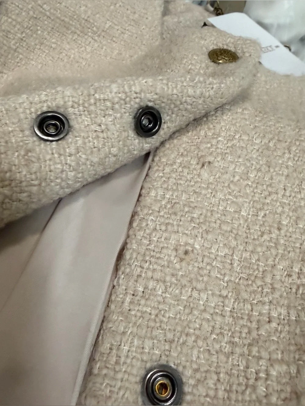 J crew natural Bridgette lady jacket in tweed